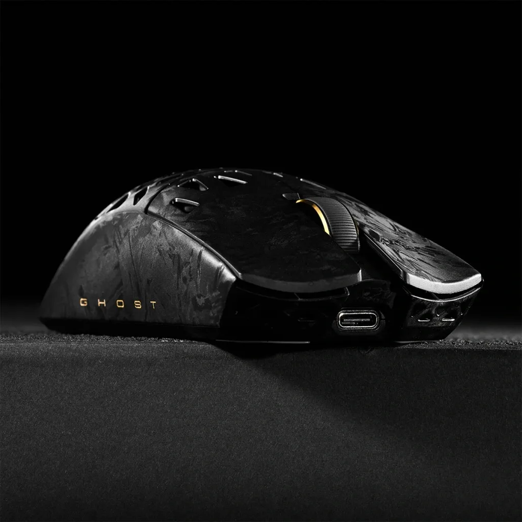 Perifericos Mouse Inalambrico ATK Ghost Ultimate Black Gamer BT