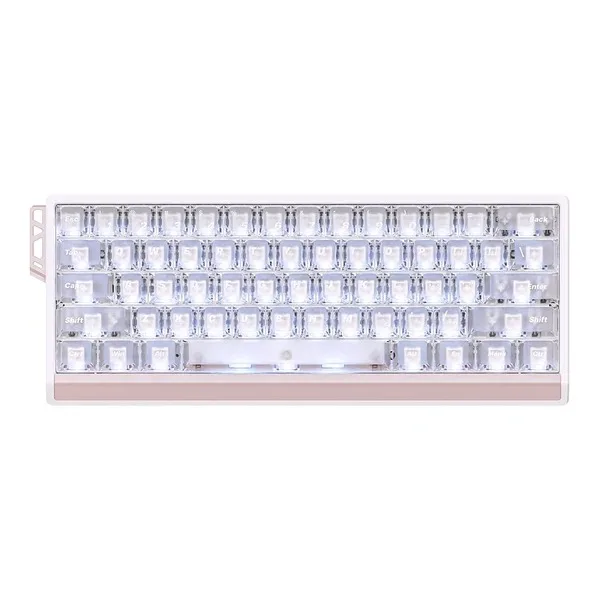 PERIFERICOS TECLADO USB ATK RX60 WHITE RGB SWITCH ZENITH GAMER MAGNETICO