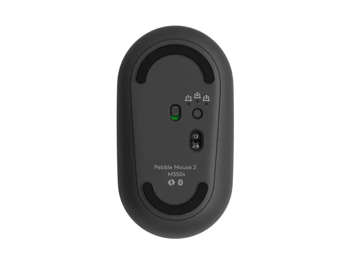 Perifericos Mouse Bluetooth Logitech Pebble 2 M350S Graphite 910-007049