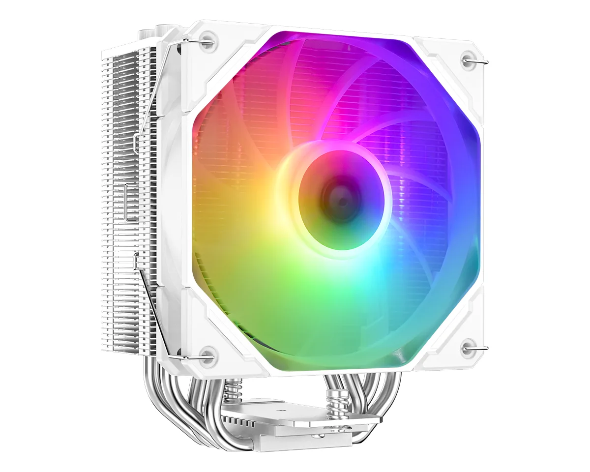 REFRIGERACION COOLER CPU ID-COOLING SE-224-XTS ARGB WHITE