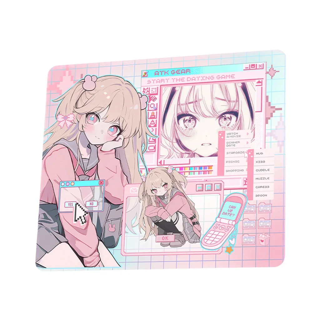 Perifericos Pad Mouse ATK Nana Anime L 490x420x4mm
