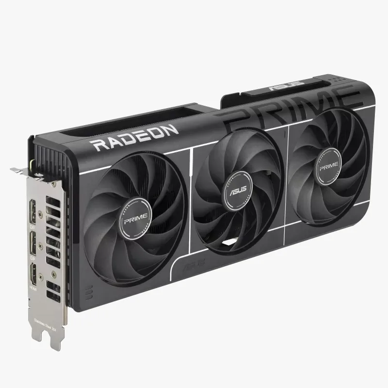 Placa De Video Radeon Asus RX 9060 XT Prime 8GB OC PRIME-RX9060XT-O8G — foto 3