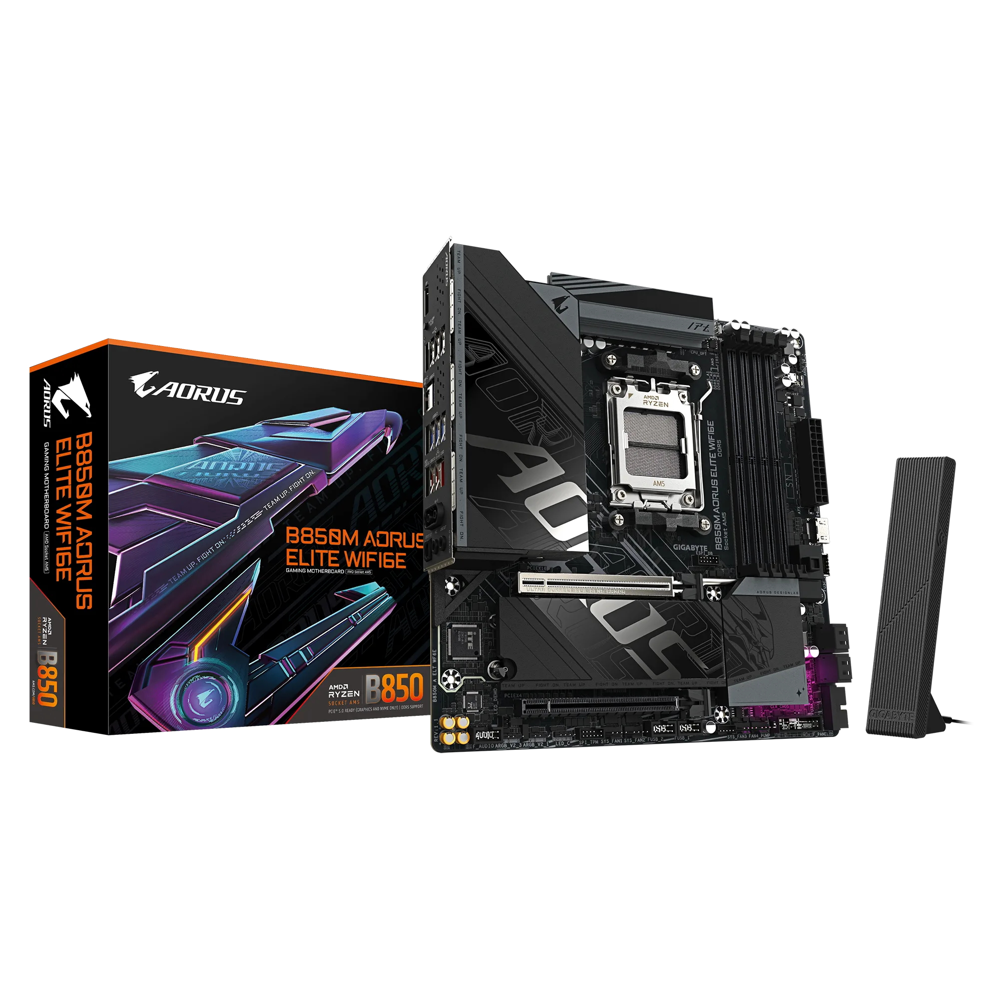 MOTHERBOARD AMD GIGABYTE B850M AORUS ELITE WIFI6E AM5
