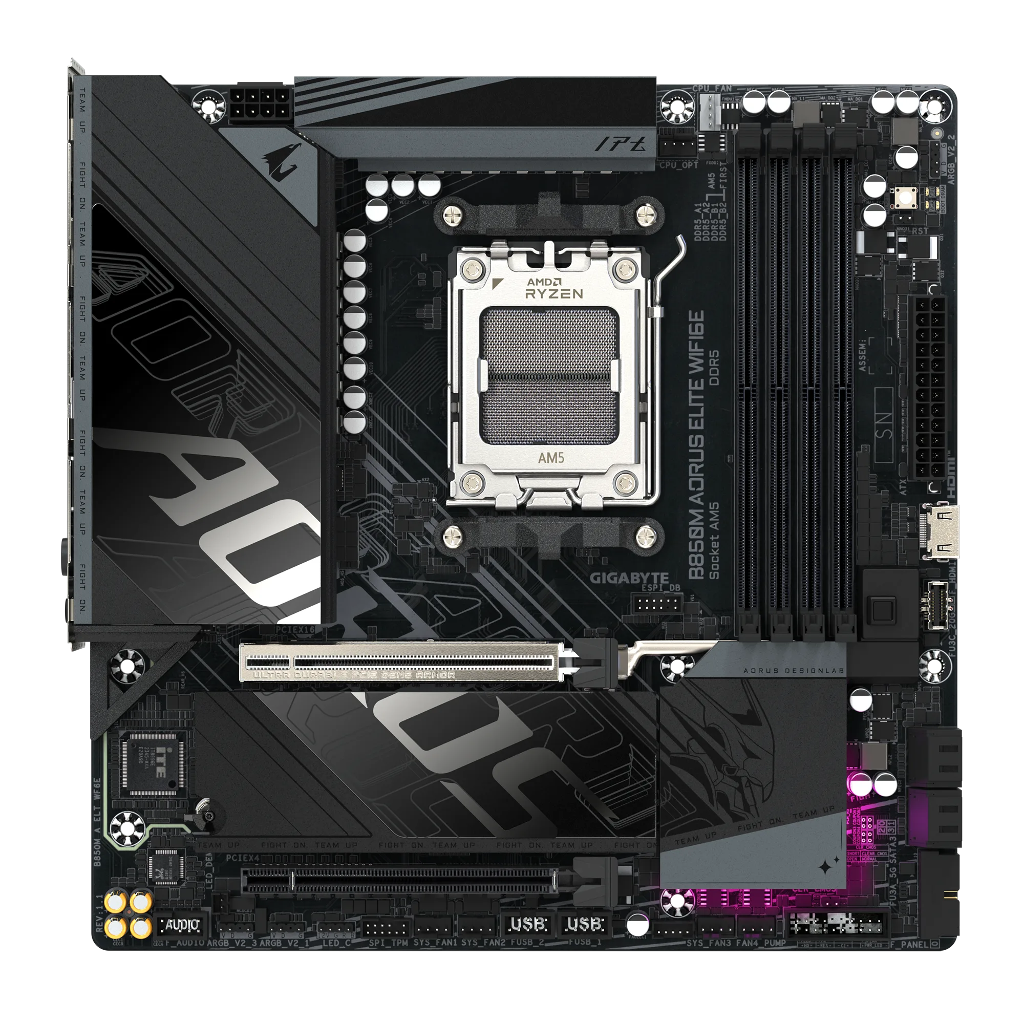 Motherboard Amd Gigabyte B850M Aorus Elite WIFI6E AM5