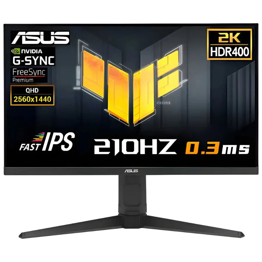 MONITOR 27 ASUS TUF GAMING 2K QHD 210HZ IPS 0.3MS VG27AQL5A-J
