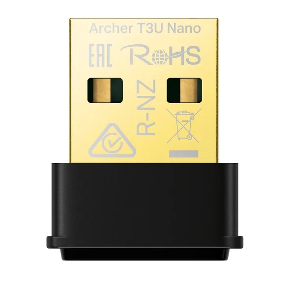 CONECTIVIDAD PLACAS WIFI DUAL BAND TP-LINK USB ARCHER T3U NANO