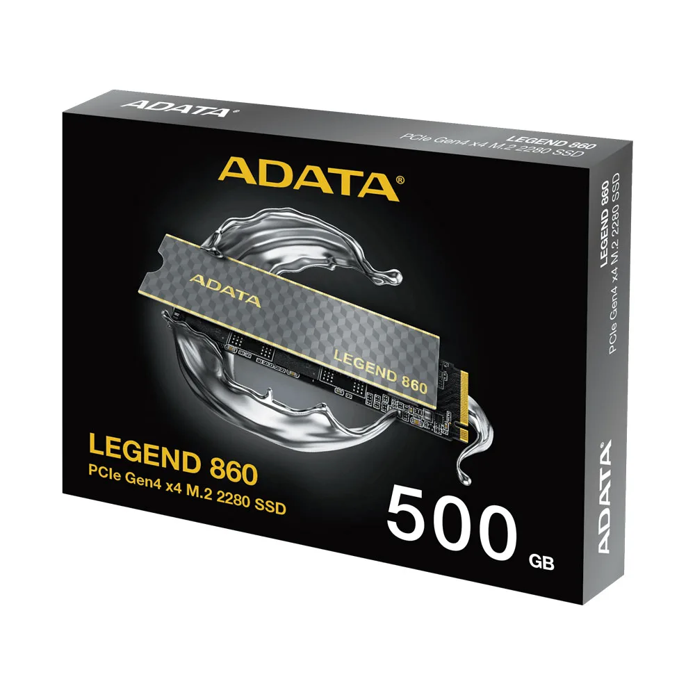 Almacenamiento Disco Solido SSD NVMe Adata 500GB Legend 860 PCIe 4.0 M.2 SLEG-860-500GCS — foto 4
