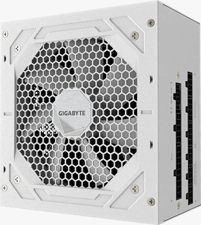 Fuente Certificada Gigabyte 850W UD White ICE V2 80 Plus Gold Full Modular GP-UD850GM PG5 ICE — foto 2