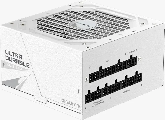 Fuente Certificada Gigabyte 850W UD White ICE V2 80 Plus Gold Full Modular GP-UD850GM PG5 ICE — foto 5