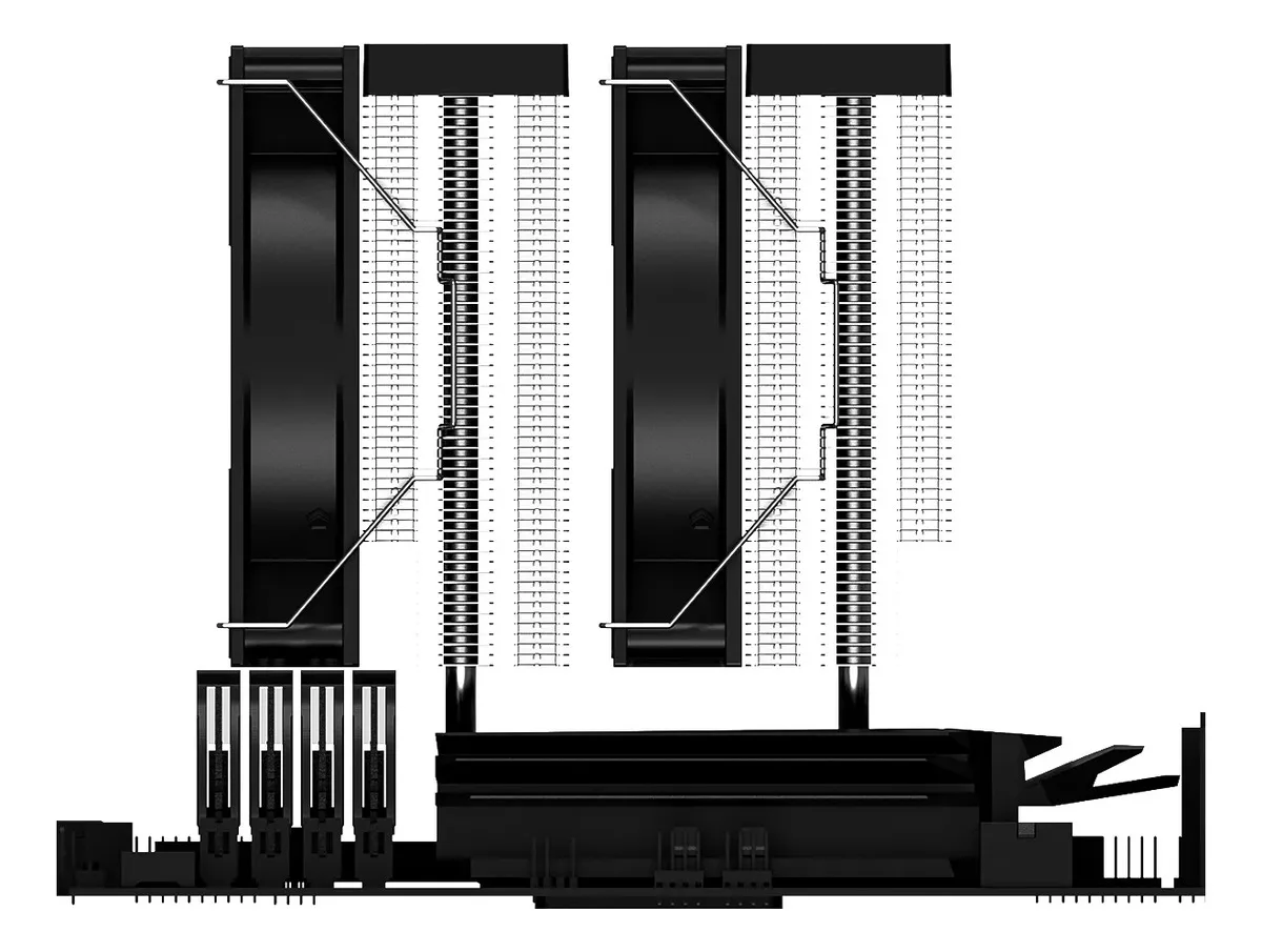 Refrigeracion Cooler CPU Frozn A620 PRO XE