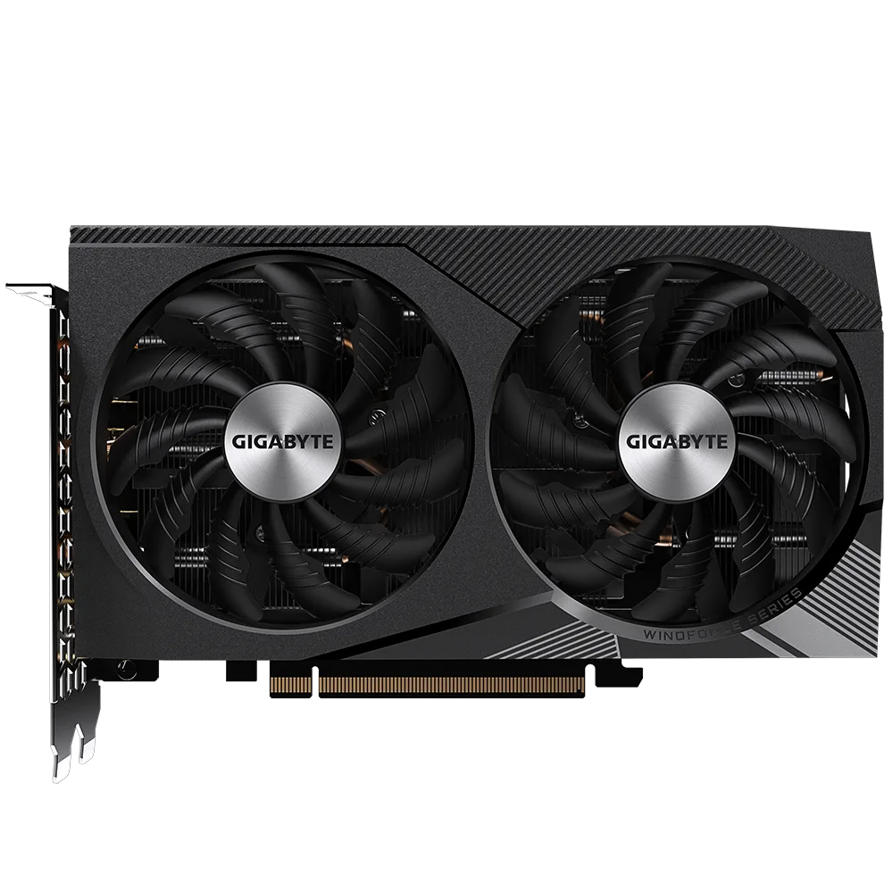 Placa De Video Nvidia Geforce Gigabyte RTX 3060 Windforce OC 12G GV-N3060WF20C-12GD