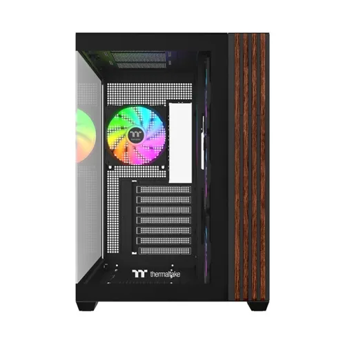 Gabinete Gamer Thermaltake View 380 WS X3 Fan ARGB Black CA-1Z2-00M1WN-WS