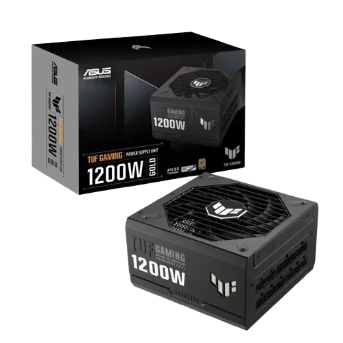 FUENTE CERTIFICADA ASUS TUF GAMING 1200W 80 PLUS GOLD FULL MODULAR TUF-GAMING-1200G-EVO