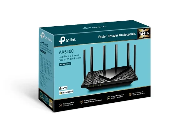 Conectividad Router Dual Band Tp-Link 6 Antenas AX5400 WIFI 6 AX73