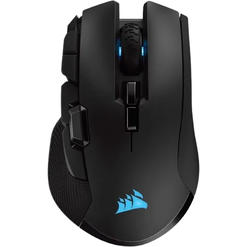 PERIFERICOS MOUSE INALAMBRICO CORSAIR IRONCLAW RGB BLACK GAMER BT CH-9317011-NA