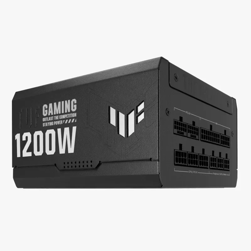 Fuente Certificada Asus Tuf Gaming 1200W 80 Plus Gold Full Modular TUF-GAMING-1200G-EVO