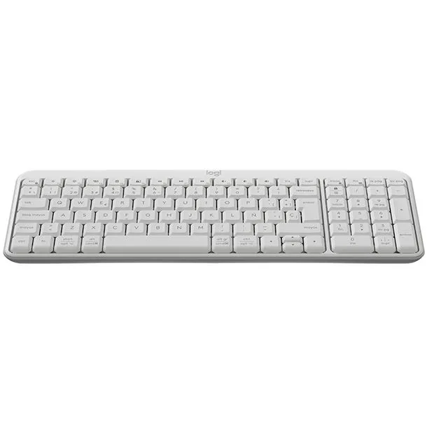 Perifericos Teclado Bluetooth Logitech K250 Pebble White 920-013446