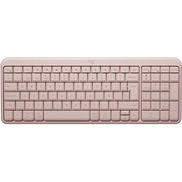 PERIFERICOS TECLADO BLUETOOTH LOGITECH K250 PEBBLE PINK 920-013447