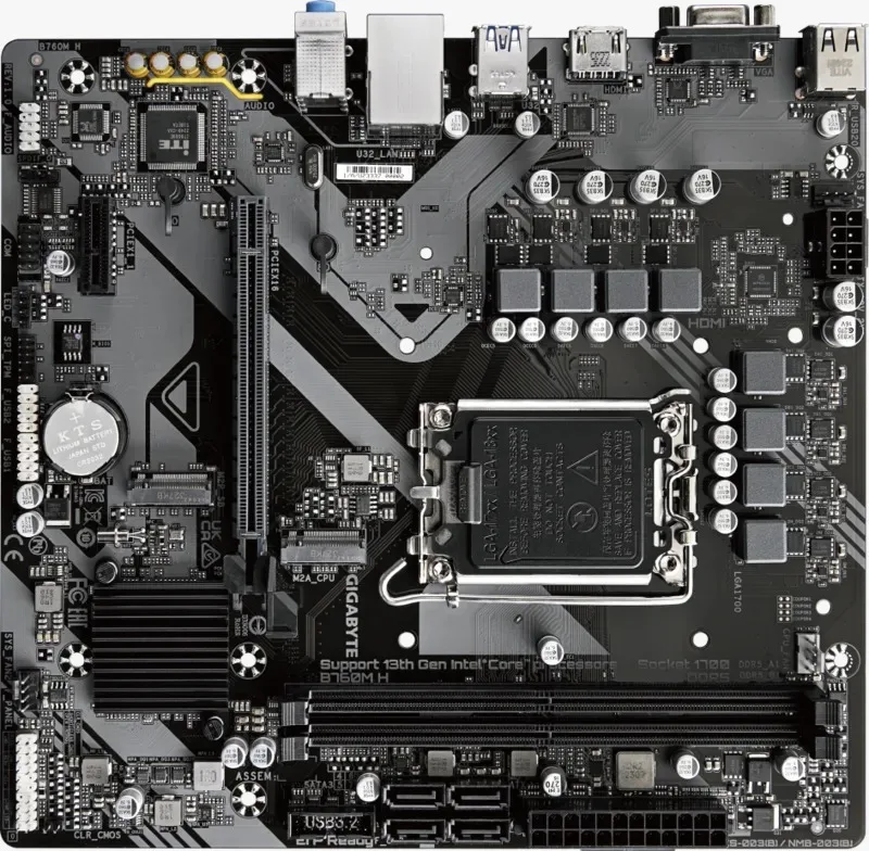 Motherboard Intel Gigabyte B760M H DDR4 S1700
