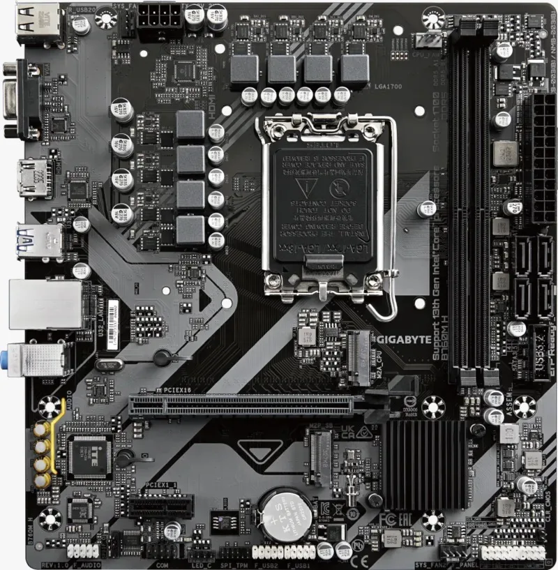 Motherboard Intel Gigabyte B760M H DDR4 S1700