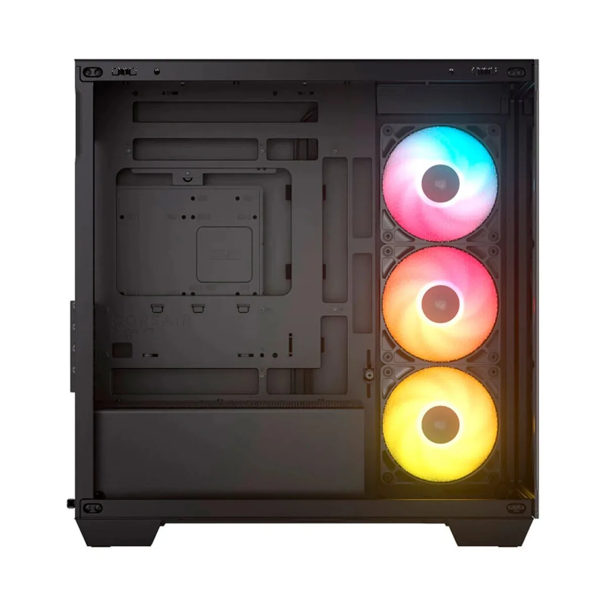 Gabinete Gamer Corsair 2800X RS-R X3 Fan ARGB Black CC-9011347-WW