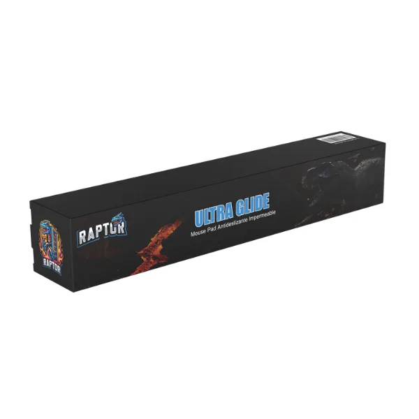 Perifericos Pad Mouse Raptor Ultra Glide RGB 900x400x3mm XL RAP-MOU-PAD-AD-9403-RGB