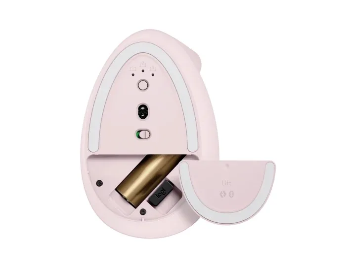 Perifericos Mouse Inalambrico Logitech Lift Ergo Vertical Pink BT 910-006472