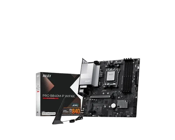 MOTHERBOARD AMD MSI PRO B840M-P WIFI6E AM5