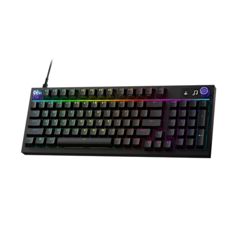 Perifericos Teclado USB Logitech G316 X 98 Black Gamer Mecanico 920-014183