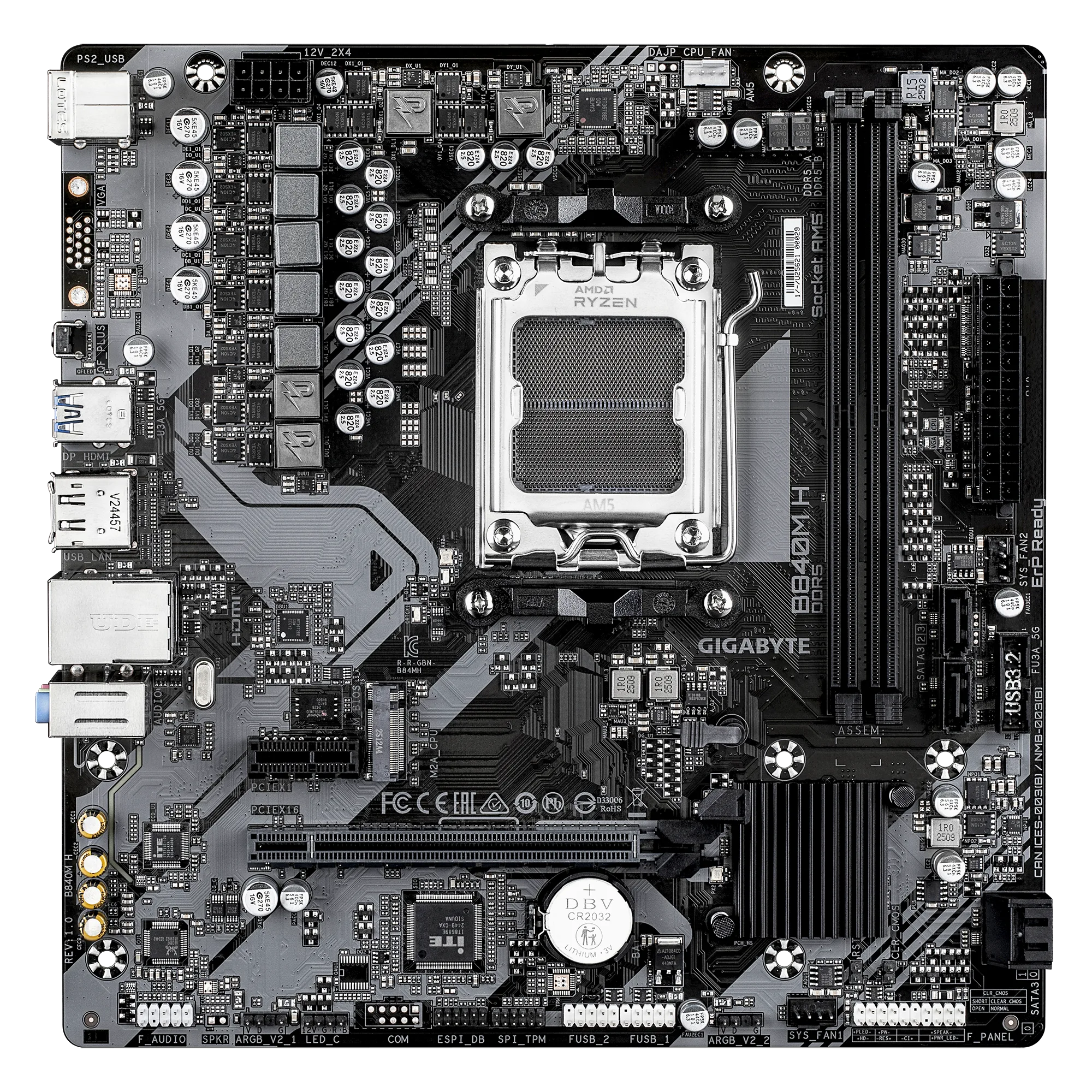 Motherboard Amd Gigabyte B840M H AM5