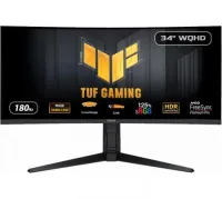 Monitor 34 Asus Tuf Gaming 2K UWQHD 180Hz 1ms Curvo VG34VQL3A-J