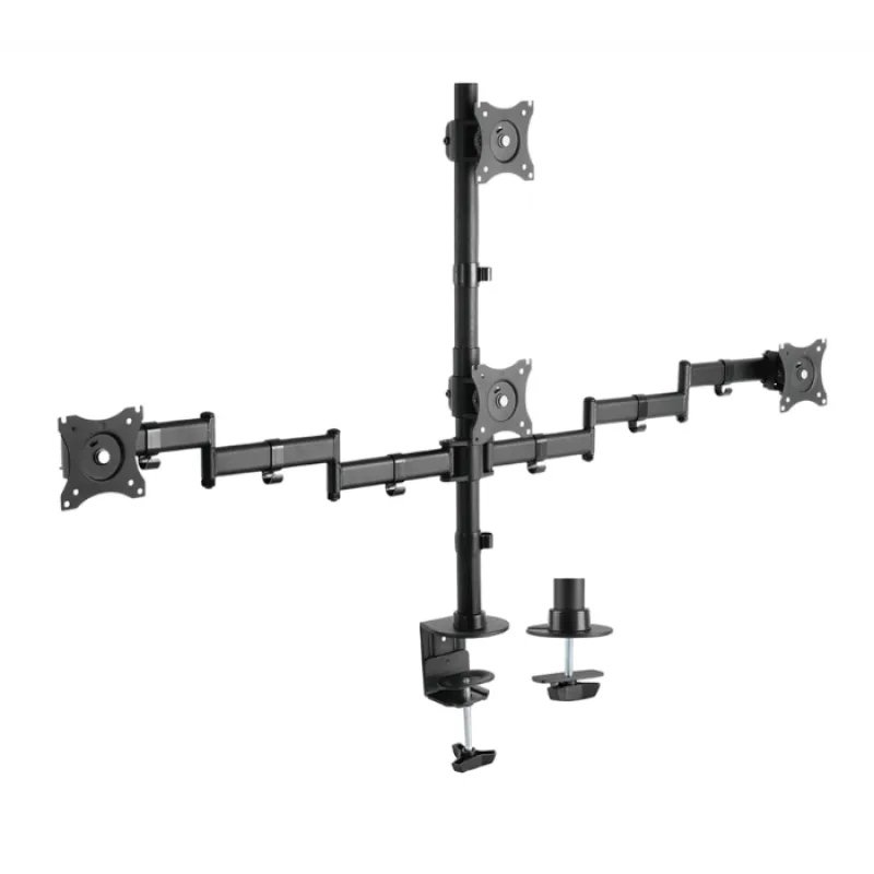 SOPORTE DE ESCRITORIO CUADRUPLE INTELAID 13/27 CARGA MAXIMA 32KG IT-DB34E