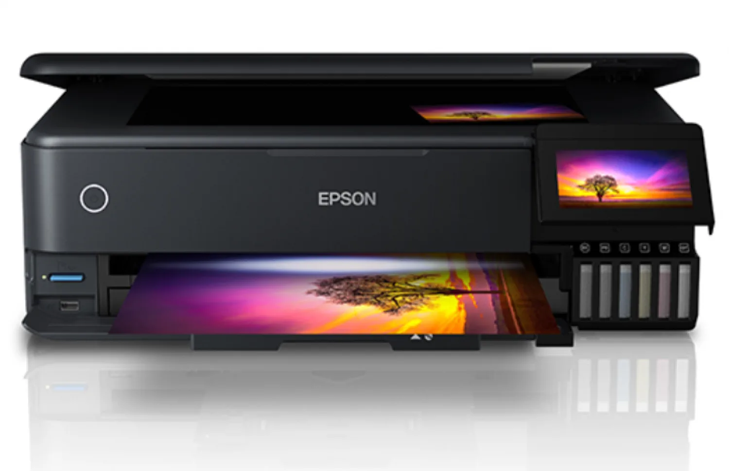 IMPRESORA MULTIFUNCIÓN A COLOR EPSON ECOTANK L8180 CON WIFI 220V