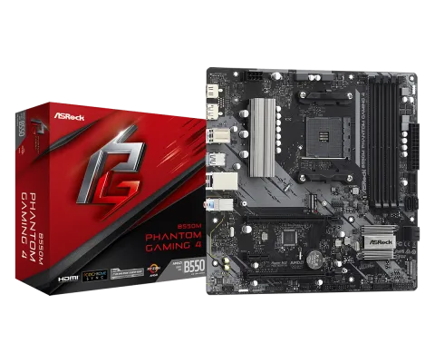 Motherboard Amd Asrock B550M Phantom Gaming 4 AM4
