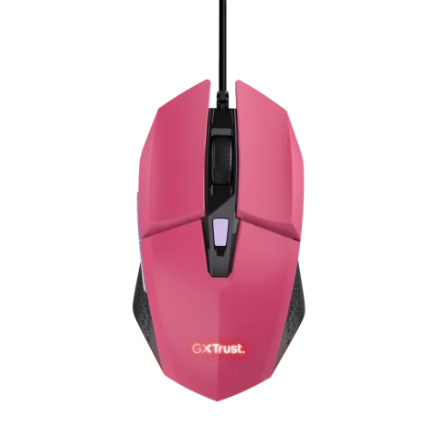 Perifericos Mouse USB Trust Felox Pink Gamer GXT 109P