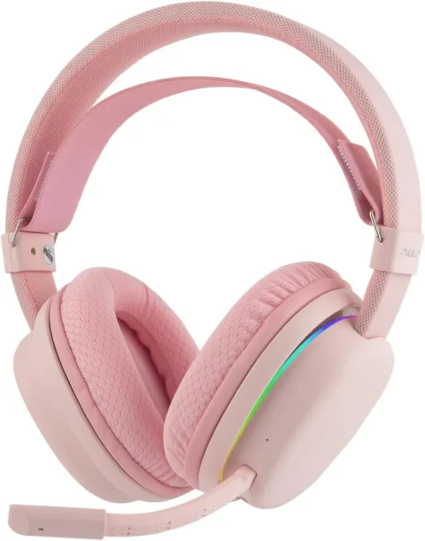Perifericos Auricular Aula G7 Pink Wireless Gamer