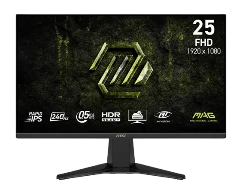 Monitor 25 MSI 240Hz Full HD IPS 0.5ms MAG 255F X24