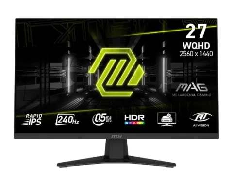 Monitor 27 MSI 2K 240Hz IPS 0.5ms MAG 274QF X24