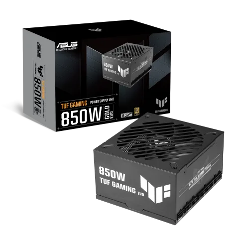 Fuente Certificada Asus 850W Tuf Gaming Evo 80 Plus Gold Full Modular TUF-GAMING-850G-EVO