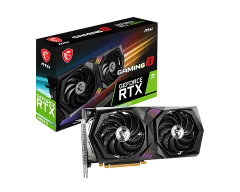 Placa De Video Nvidia Geforce MSI RTX 3060 Ti Gaming X 8G 912-V397-234