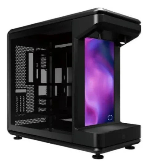 Gabinete Gamer Cooler Master MasterFrame 360 Stage LCD MF360-KHNN-S02