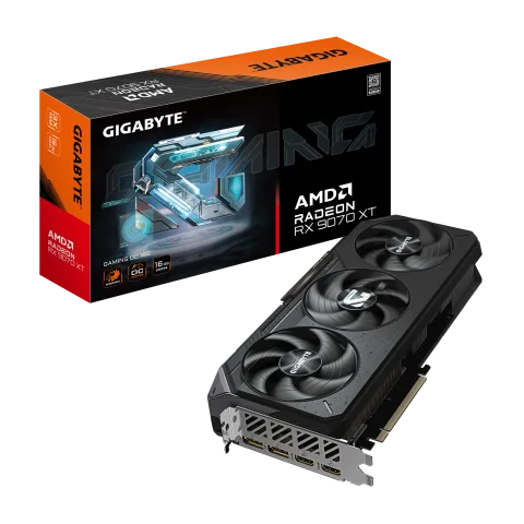 Placa De Video Radeon Gigabyte RX 9070 XT Gaming 16G GV-R9070XTGAMING-16GD