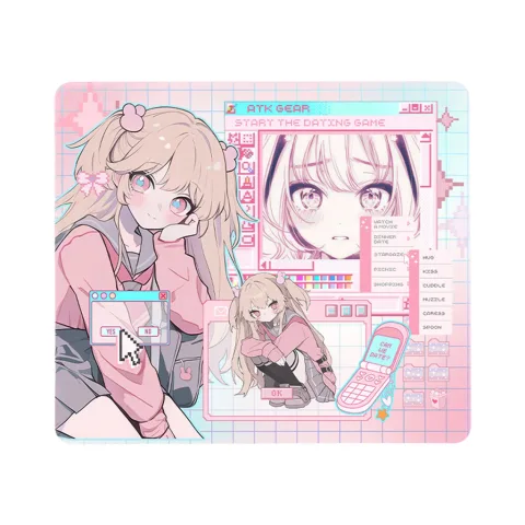 Perifericos Pad Mouse ATK Nana Anime L 490x420x4mm
