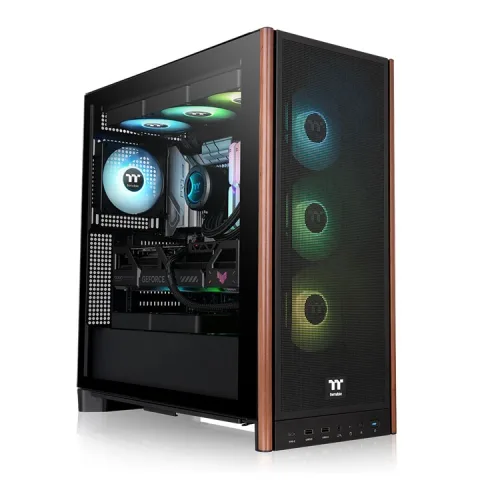 Gabinete Gamer Thermaltake S370 WS X4 Fan Black CA-11J-00M1WN-00