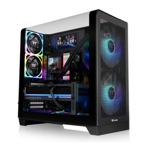 Gabinete Gamer Thermaltake View 390 Air X2 Fan Black CA-11F-00M1WN-00