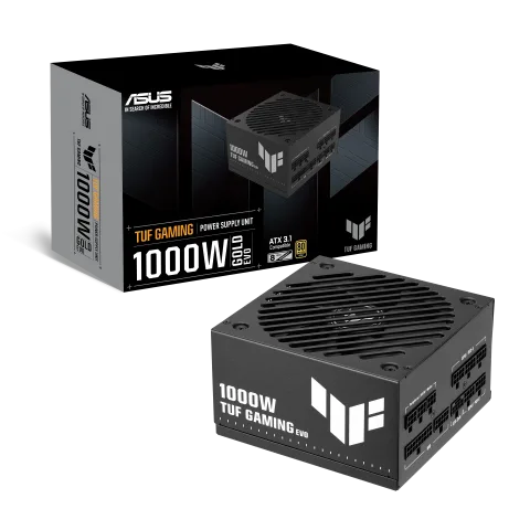 Fuente Certificada Asus 1000W Tuf Gaming 80 Plus Gold Full Modular TUF-GAMING-1000G-EVO